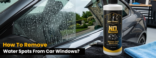 How To Remove Water Spots From Car Windows?