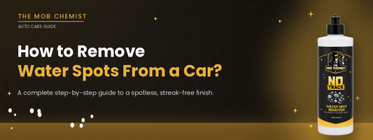 How to Remove Water Spots From a Car?