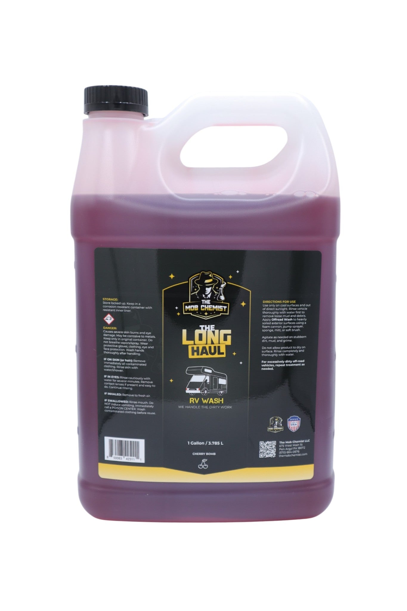 1 gallon of the mob chemist long haul rv wash