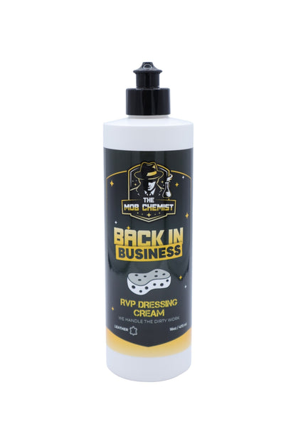 16oz of the back in business rvp dressing cream by the mob chemist