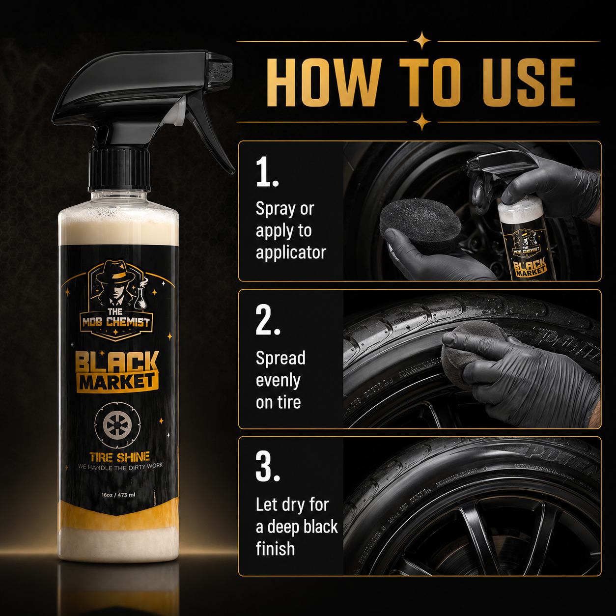 Black Market Tire Shine