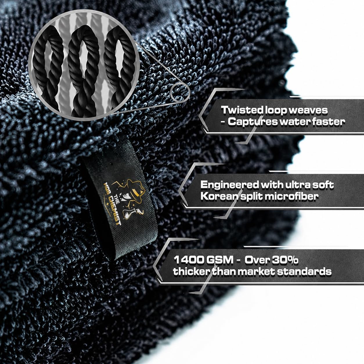boss xl drying towel specs