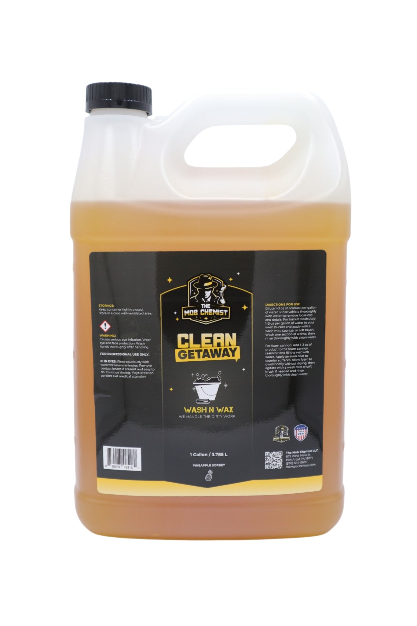 1 gallon of clean getaway wash n wax