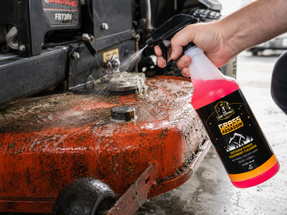 Grass Assassin Outdoor Power Equipment Cleaner & Degreaser 32 oz / 1 Gal